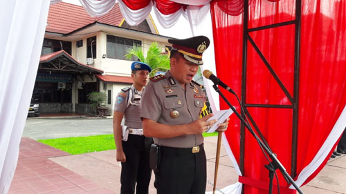 Jadi Irup HKN 2018, Ini yang Disampaikan Kapolres Inhil